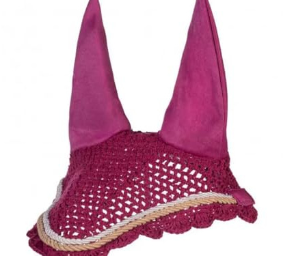 HKM Kopenhagen Ear bonnet Magenta Pony