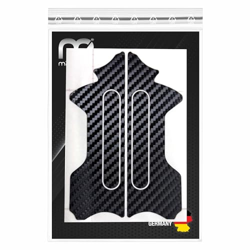 m2medien Hinterrad-Schwinge Aufkleber Carbon Optik geeignet für Segway Ninebot MAX G3 D E-Scooter G3D (Carbon Optik)
