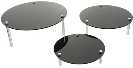 DECORNIJIA Espositore Per Torte in Acrilico Torre Supporto Per Torte e Dessert Strati Resistente e Duraturo Per Matrimoni e Feste