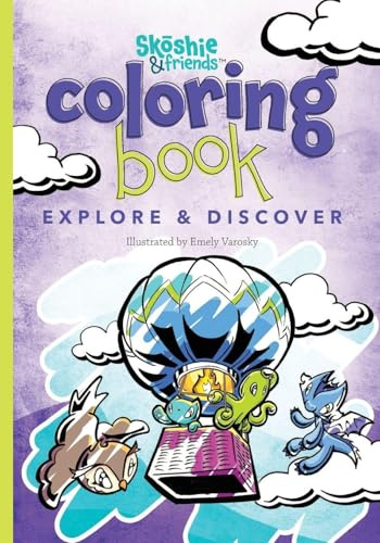 Skoshie & Friends Coloring Book: Explore & Discover: : Cozy Winter