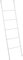 Wenko 22508100 Scala portasciugamani Viva, Bianco, Acciaio inossidabile, 43 x 156,5 x 3,5 cm