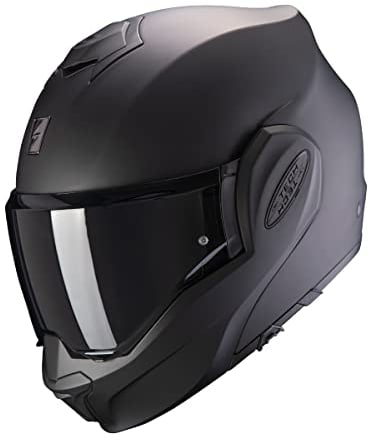 Scorpion Herren EXO-TECH SOLID Matt Black L Motorcycle Helmets