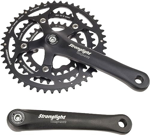 Stronglight BIELAS Impact TRI 110 48X38X28 172.5 Kurbelgarnitur, Mehrfarbig (Mehrfarbig), Einheitsgröße