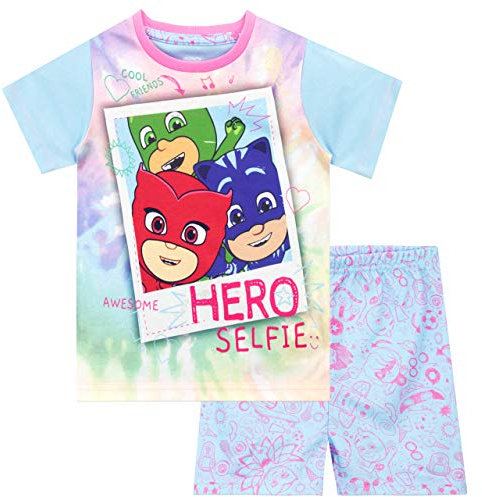 PJ Masks Girls Pyjamas Multicoloured Age 7 to 8 Years