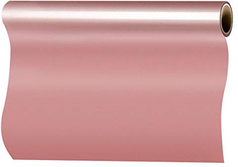 HTVRONT Heat Transfer Vinyl Rose Gold HTV Vinyl Roll for T Shirt - 12in x10ft Iron on Vinyl Easy to Cut & Weed for Heat Vinyl Design