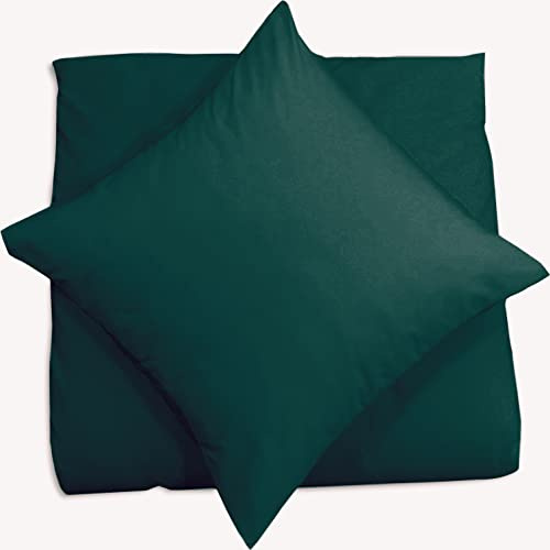 Biber Flannell Feinbiber Kissenbezug 40X40 2er Set Dekokissen Kissenhülle Kissen Bezug