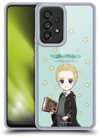 Head Case Designs Offizielle Harry Potter Draco Malfoy Deathly Hallows XXXVII Gel Handyhülle Hülle [Militärischer Schutzgrad] Kompatibel mit Samsung Galaxy A53 5G (2022)