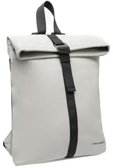 New Rebels Mart Los Angeles Wasserabweisender Rucksack – 7l Rolltop – Modische Tasche Für Jedes Abenteuer – Wasserabweisender Rucksack Unisex - Gray
