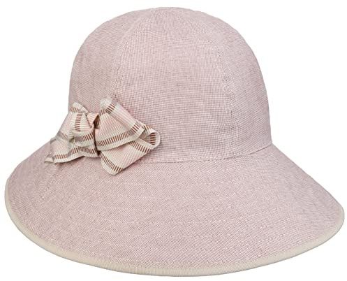 Mayser Ruth Baumwollhut Damenhut Sommerhut Stoffhut Damen - Made in The EU Sommer Frühling-Sommer - One Size rot