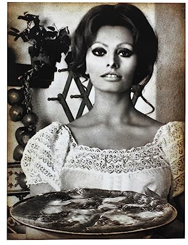 KUSTOM ART Wandposter Serie berühmte italienische Schauspieler Sofia Sophia Loren ohne Rahmen, Kunstdruck auf beschichtetem Papier, 40 x 30 cm