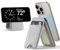 ESR Magnetic Wallet (HaloLock), Compatible with MagSafe Wallet, with Adjustable Stand, for iPhone 16/15/14/13 Series, Not for 13/12 mini, 3 Card Holder, Vegan Leather, Grey