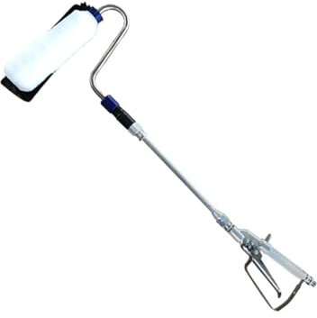 YHJLZNA Airless Spray Roller,Internal Feeding Airless Spray Roller,High-Pressure Rod Power Roller With 12in Extension Rod Suitable For Home,Office,And Railing Spraying