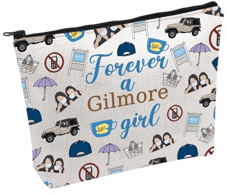 Gilmore TV Show Merchandise Gilmore Inspired Makeup Bag Movie Fandom Gift Lorelai Rory Gilmore Fans Gift (gil-Girl UK)