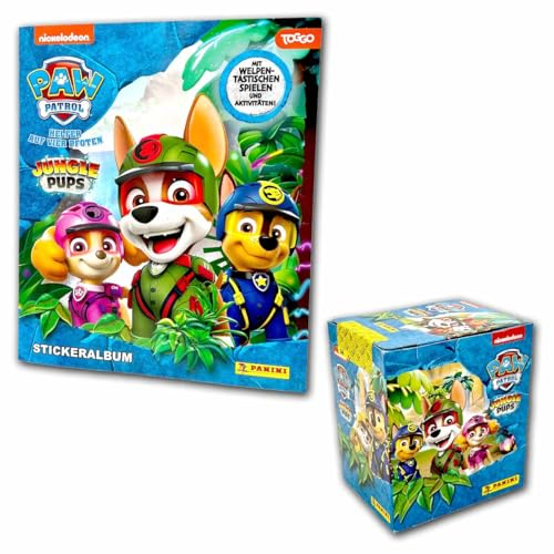 Panini PAW Patrol Jungle Pups Sticker (2024) (Box-Bundle)