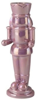 Gift Company Schiaccianoci, Kerzenhalter, Nussknacker, H20,2cm, Rainbow violett, 7x20,2x6,3cm