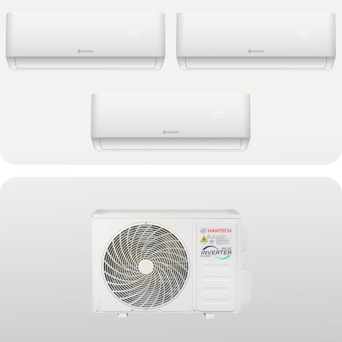 HANTECH Multisplit Klimaanlage 42000 BTU H-PRO mit 3x12000 BTU Inneneinheit WIFI