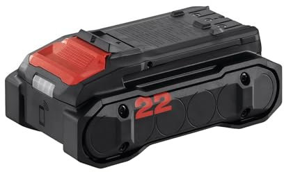 Batterie lithium d'origine 22 V 12000 mAh for outils électriques, perceuses, marteaux, meuleuses d'angle. Compatible avec HILTI NURON B22-55, B22-85, B22-110, B22-170 et B22-255.(B 22-55 2600mah)