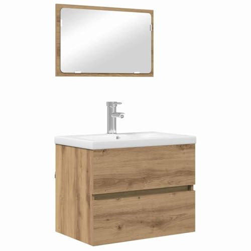 vidaXL Modular Bathroom Mirror Set - Practical and Chic for Your Room, Ready to Use!