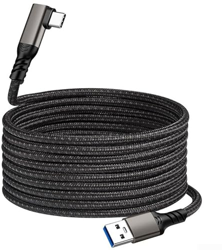 Cable Quest Link VR USB A a USB C de transferencia de datos de 10 Gbps, carga rápida de 3 A, perfecto para entusiastas de los juegos (5)