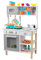 KidKraft All Time Kinderküche aus Holz mit Zubehör, Spielküche mit Geschirr und Lebensmittel, Spielzeug für Kinder ab 3 Jahre, 53370