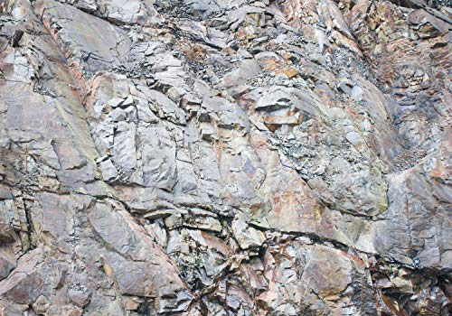 wandmotiv24 Fototapete Steine Berg Wand, L 300 x 210 cm - 6 Teile, Wanddeko, Wandbild, Wandtapete, M4841