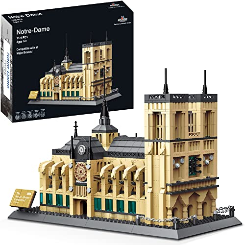 Apostrophe Games Notre Dame Kathedrale Baustein Set - 1382 Stück