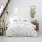 AYSW Sets de Housse de Couettes 220 x 240 cm + Lot 2 Taies d'Oreillers 65 x 65 cm Parure de lit Imprimé Etoile Multicolore pour 2 Personnes Motif 11