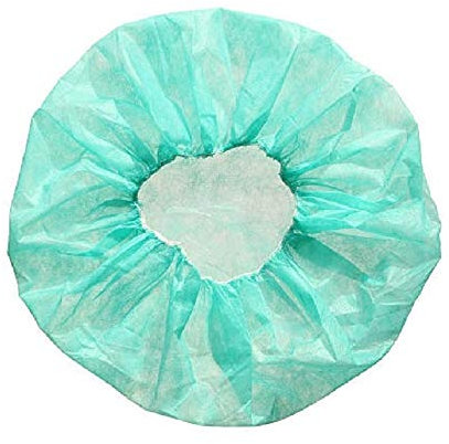 CAPPELLINO CHIRURGICO CON ELASTICO NUCALE SURGICAL CAP IN TNT MONOUSO 100 PEZZI