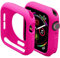 Mimall Funda Compatible con Apple Watch Series SE/6/5/4 44mm, Bumper Case Anticaída para iWatch, Suave Flexible TPU Funda Protectora Slim para Apple Watch Series SE/6/5/4 44mm - Barbie Rosa