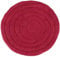GURU SHOP Filz Stuhlauflage, Sitzkissen, Gesteppte Sitzauflage - Rot, Wolle, 1x35x35 cm