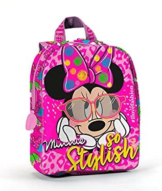 Minnie Unisex, Kinder CX-D02011-MC Rucksäcke ohne Trolley, Farbig, Talla única