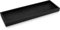 Essentra Home Matte Black Luxury Bathroom Vanity Tray, Rectangular Cosmetic Tray