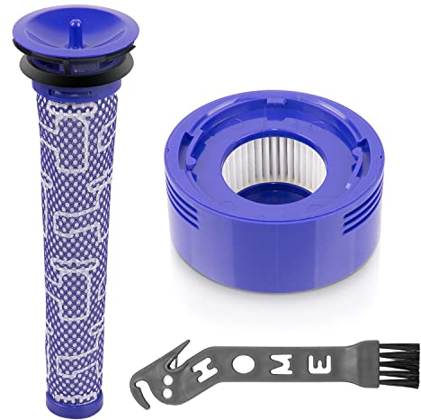 V8 Filter for Dyson Vacuum Replacement Filter for Dyson V8+, V8, V7 Absolute Animal Vacuum Cleaner, Replaces Part # DY-96566101, DY-96747801 …