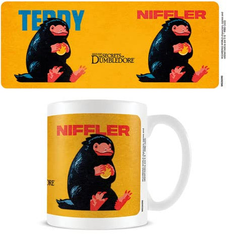 empireposter Fantastic Beasts - Secrets of Dumbledore - Teddy - Keramik Tasse - Ø8,5 H9,5 cm + 1 Lizenz Keramik Tasse - Größe Ø8,5 H9,5 cm