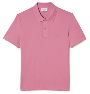 Lacoste Polo da Uomo, Reseda Pink, XS
