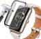 Acadeny Hülle Mit Gehärtetes Glas Displayschutz Kompatibles für Huawei Watch Fit Mini,9H Härte 360° Rundum Schutzhülle Ultradünne Schutz PC Case Cover,Transparent