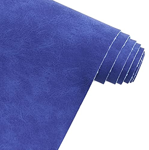 XHT Marineblaues, mattes Kunstleder, 30 x 135 cm, wasserdicht, für Geldbörsen, Taschen, Nähen, Basteln