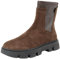 Geox D Vilde, Caviglia Barca Donna, Marrone Scuro, 39.5 EU