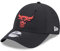 New Era NBA 9FORTY Chicago Bulls Cap 60364217, Mens Cap with a Visor, Black, OSFM EU