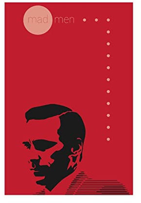 Mad Men Serie Poster 9 Leinwand Poster Schlafzimmer Dekor Sport Landschaft Büro Zimmer Dekor Geschenk Unrahmen: 30 x 45 cm