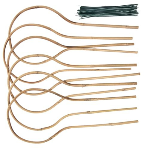 DIKACA 1 Jeu Soutien Aux Plantes Treillis De Rosiers Grimpants Treillis pour Plantes Grimpantes D'intérieur Treillis D'obélisque Treillis De Support Végétal Tuteurs Pergola Concombre Bois