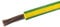 10.0mm 10mm 6491X Green Yellow Earth Cable Wire Wiring Bonding Earthing ***SOLD PER METRE***