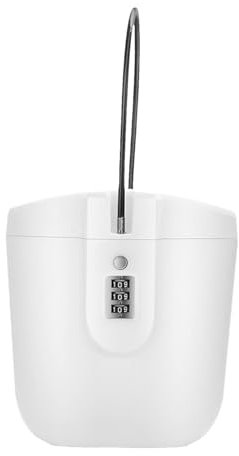 Security Case, Beach Lock Box, Large Capacity Storage Box, Portable Waterproof Key Lock Box, Safe With Removable Cable Handle, Lockable Waterproof Storage Container