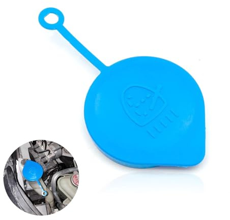 Windshield Washer Fluid Reservoir Cap, Windshield Wiper Fluid Cap, Auto Tank Liquid Bottle Washer Fluid Cap, OEM 38513-SB​​0-9613 Replacement for Accord, City, CR-V, Civic, CRX