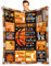 Basketballdecke, superweich, Basketball-Flanell, Überwurf, leichte Decke für Jungen, Mädchen, Frauen, Team-Basketball-Liebhaber, Geschenke, 203 x 152 cm