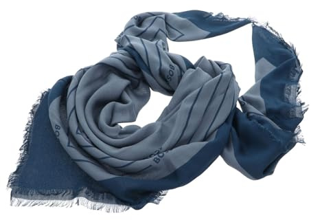 BOSS Laik_120120 Scarf, 475Open Blue, One Size