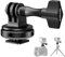 NEEWER Action Kamera Cold Shoe Mount Adapter, kompatibel mit GoPro Zubehör Go Pro DJI Insta360 AKASO, Metall Hot Shoe Halterung mit 1/4 Gewinde für Mini Stativ Selfie Stick, 180° Neigung, GP-63