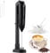 Rechargeable Milk frother Handheld with Foldable Integrated Charging Stand-Mixer with Double Layer Head-Electric Whisk Foam Maker for Coffee, Lattes, Cappuccino,Matcha, Hot Chocolate Tea with Milk.