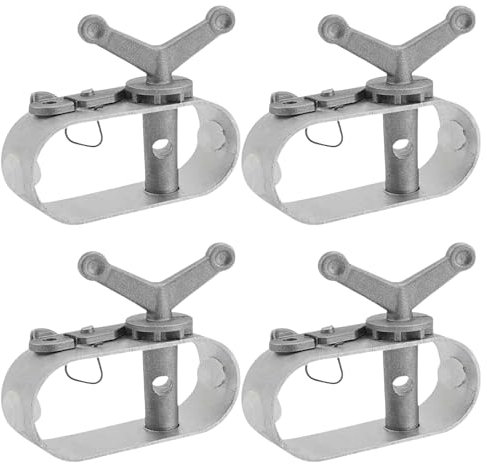 Tendeur Fil a Linge Exterieur, Tendeur Grillage, 4 Pièces Tendeur Fil a Linge, Tendeur Cable en Alliage D'aluminium, Tendeur de Fil Acier pour Bâches de Piscine, Parasols, Tentes de Camping