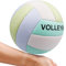 Aceirropy Offizieller Volleyball, Innenvolleyball - Wasserdichtes Innen -Outdoor -Volleyball | Weiche PU -Leder -wasserdichte Sportspielzeug für Kinder Jugend Erwachsene Fitnessstudio Training